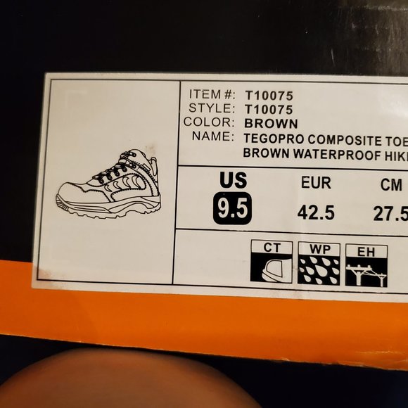 TEGOPRO Composite Toe / WORK/ WATERPROOF HIKER - Picture 4 of 5